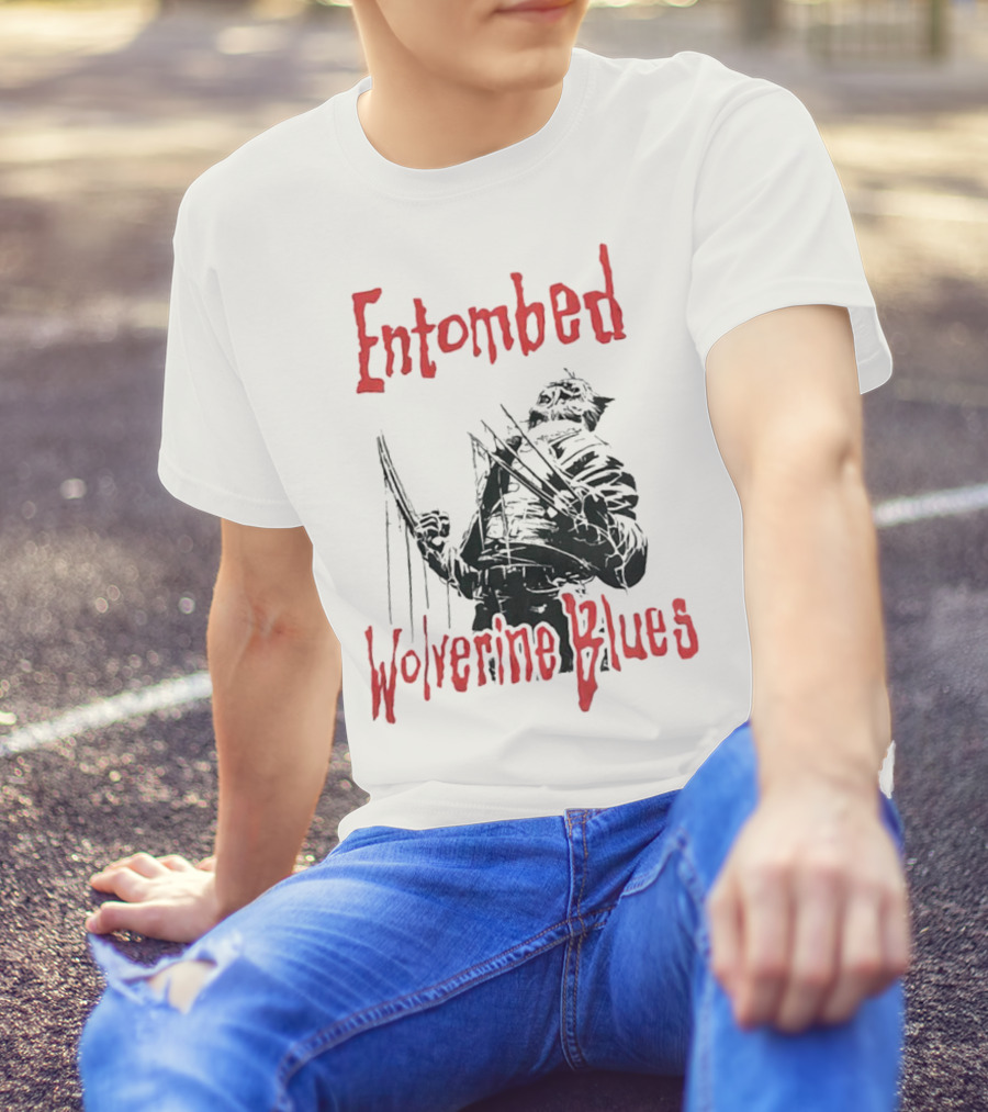Entombed Wolverine Blues Album Cover T-Shirt