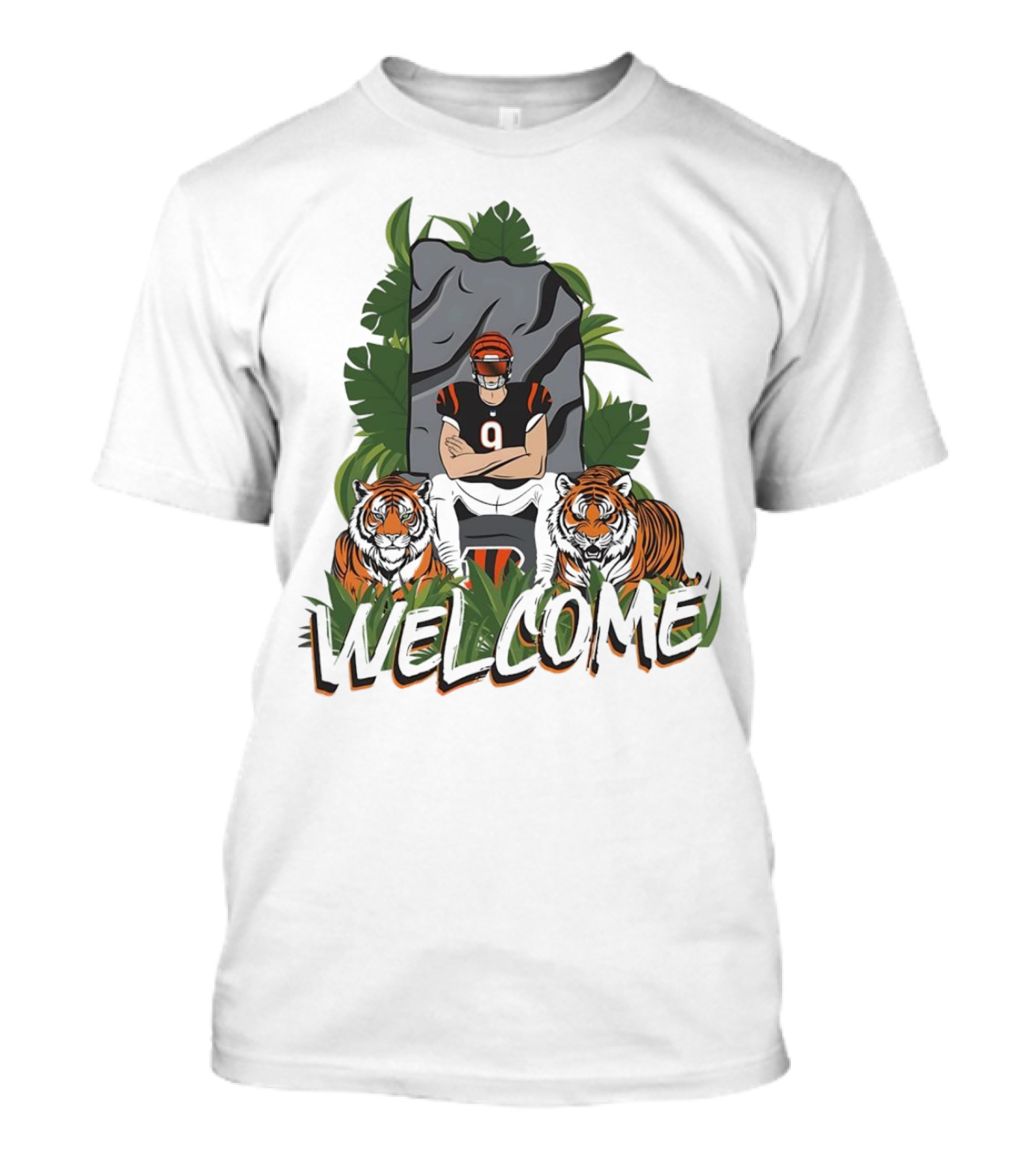 Welcome Joe Burrow Cincinnati Bengals Football Tigers T-Shirt