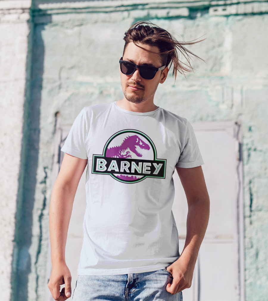 Barney Dinosaur Jurassic Dinosaur T-Shirt