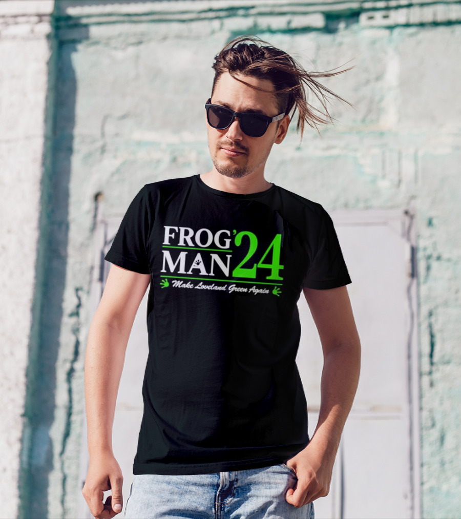 Frogman 24 Make Loveland Green Again T-Shirt