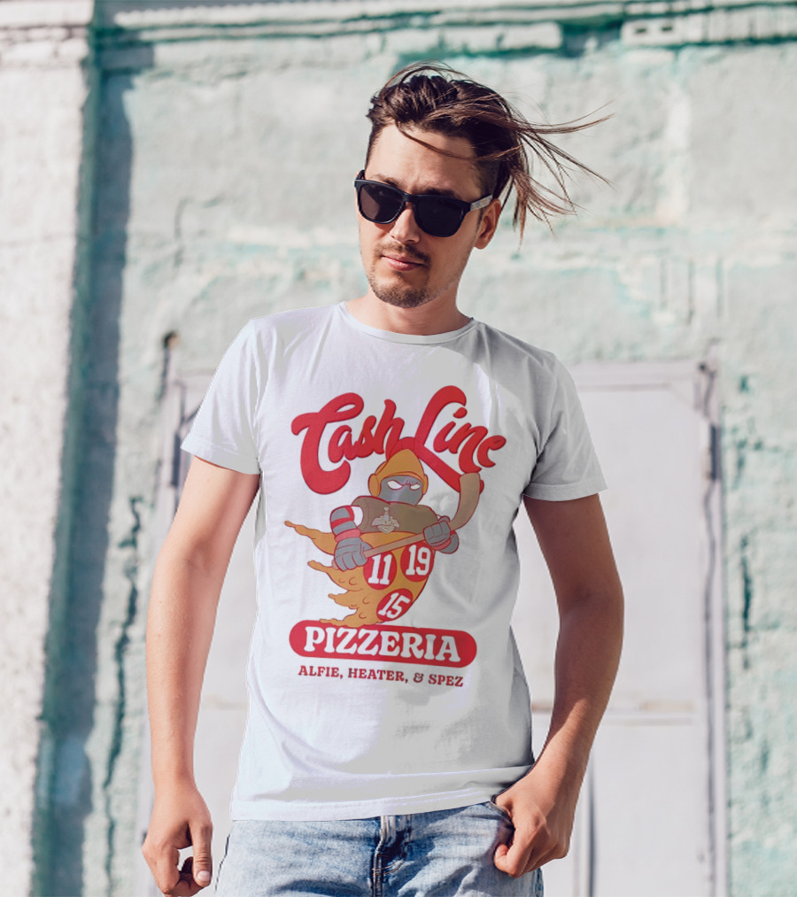 Cash Line Pizzeria Alfie Heater Spez Ottawa Senators T-Shirt