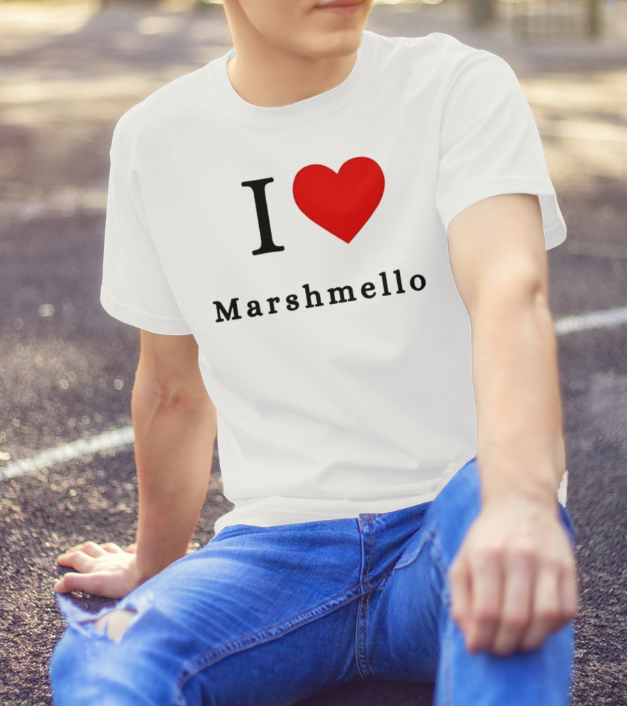 I ❤️ Marshmello T-Shirt