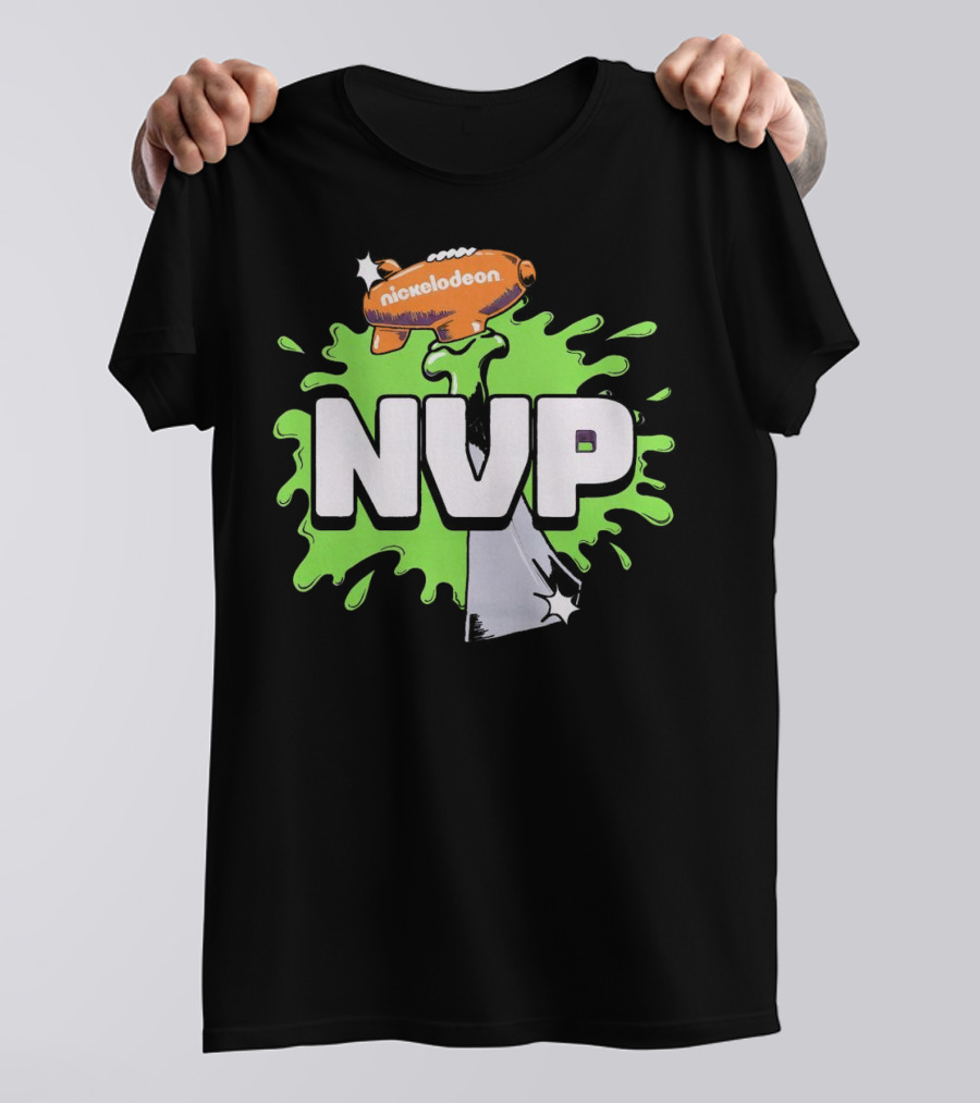 Nickelodeon NVP Blimp Green Slime Splat T-Shirt