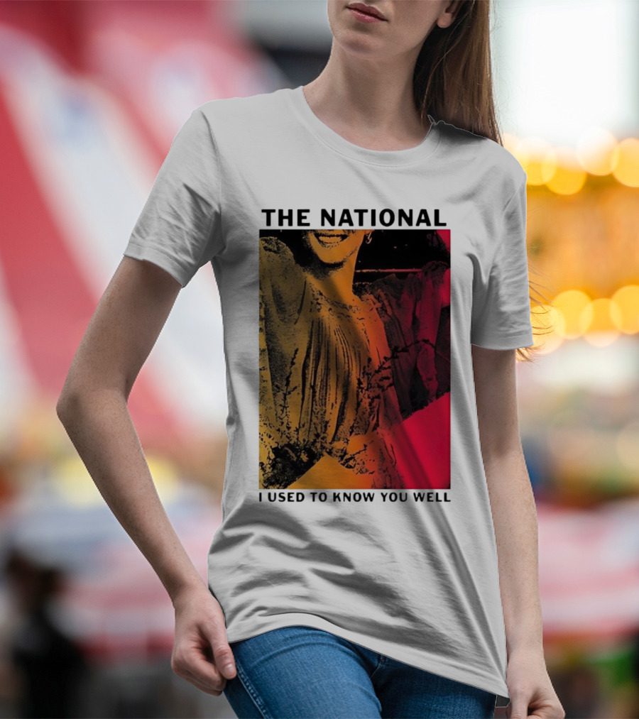 The National I Used To Know You Well Vibrant Artistic T-Shirt