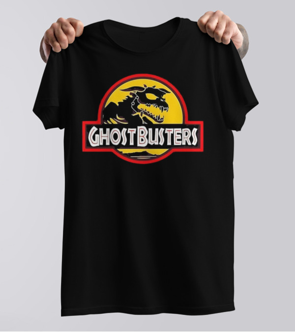 Ghost Busters Dinosaur Logo Jurassic Park T-Shirt