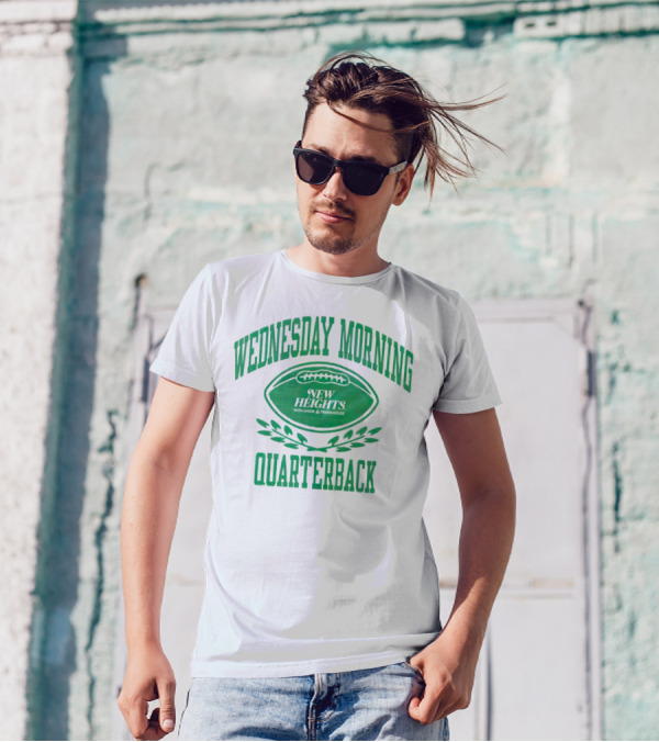 Wednesday Morning Quarterback New Heights With Jason And Travis Kelce T-Shirt
