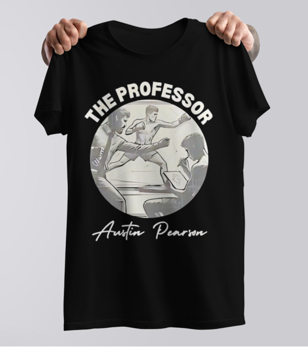 The Professor Austin Pearson Boxing Sketch T-Shirt