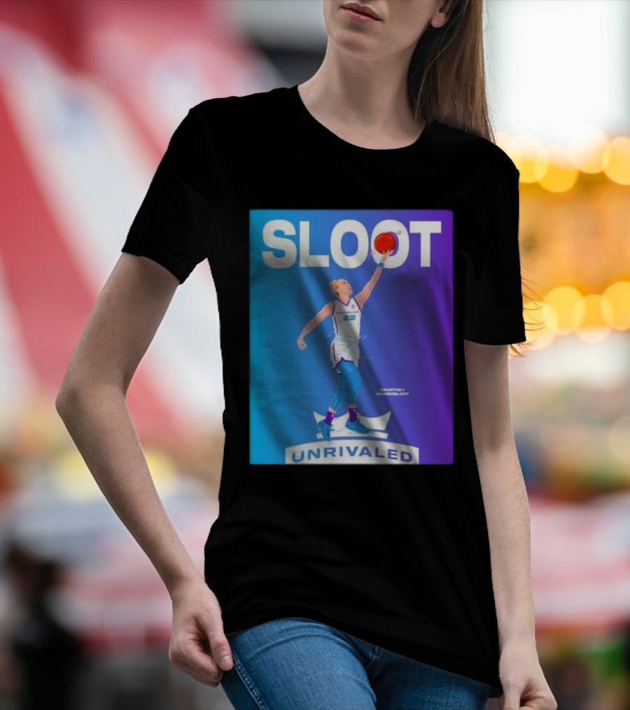 Sloot Unrivaled Courtney Vandersloot New York Liberty T-Shirt