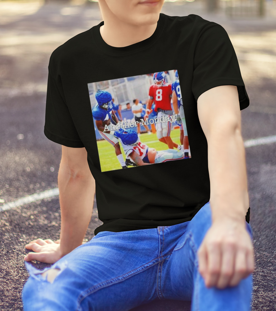 The Giants Season In A Nutshell Another Monday Football Humor T-Shirt
