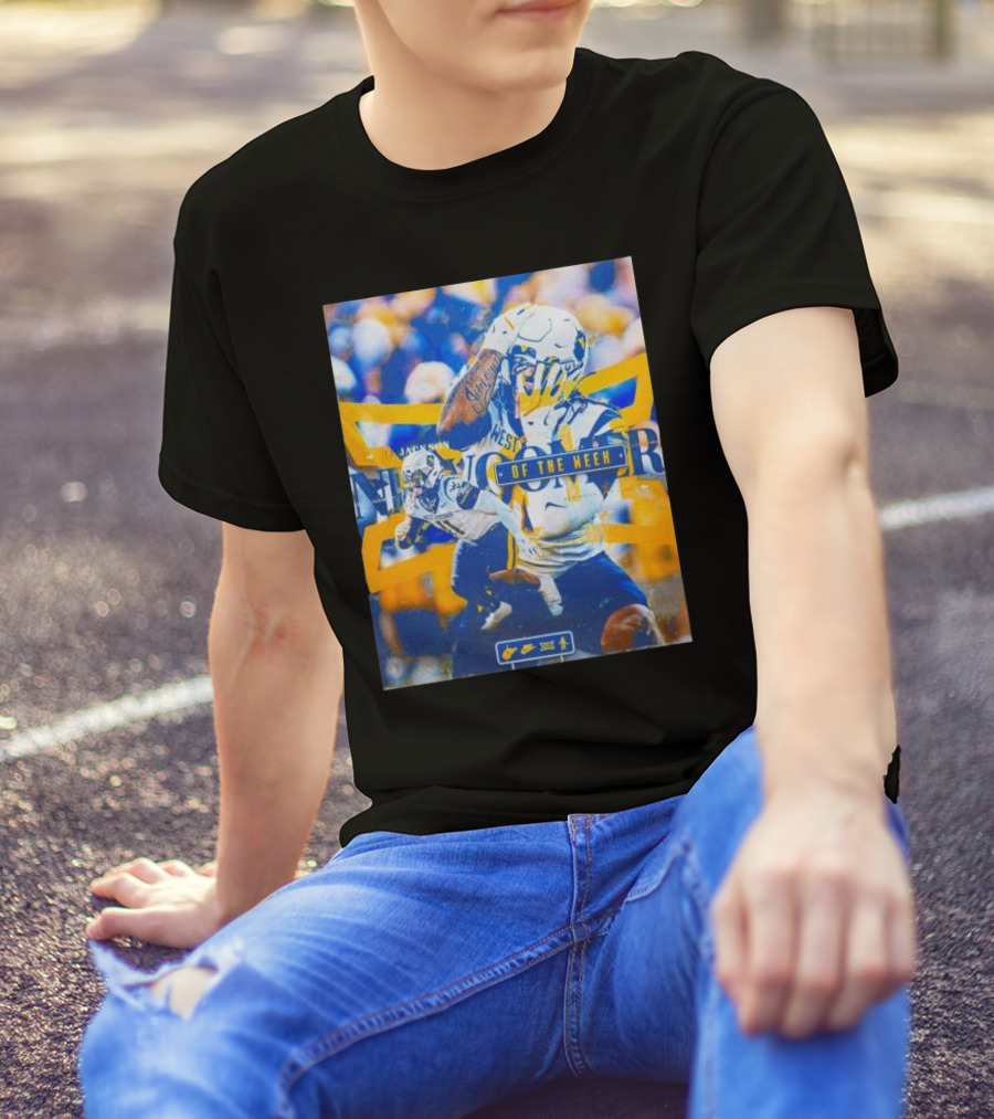 West Virginia Mountaineers TJ Jackson Player Of The Week T-Shirt