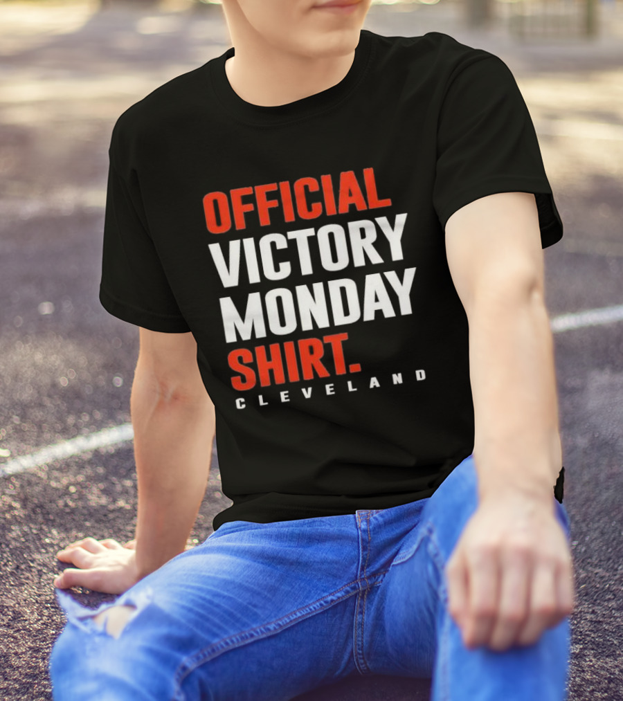 Cleveland Official Victory Monday T-Shirt