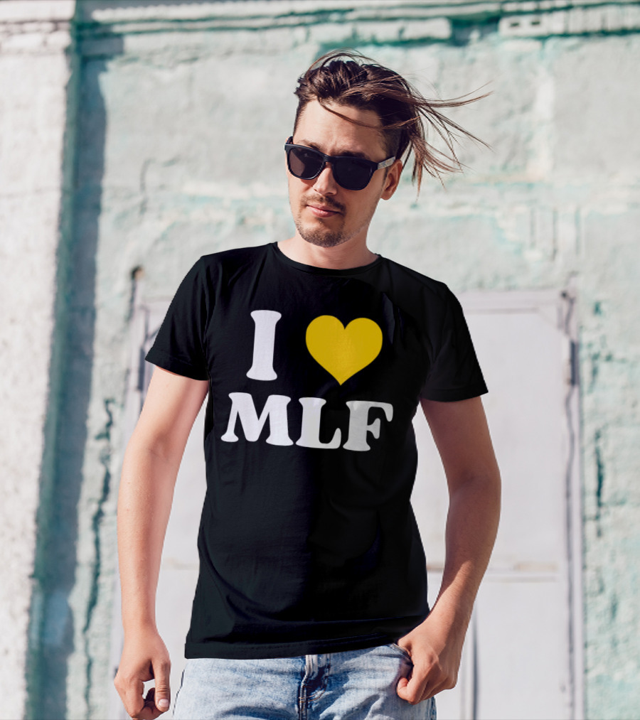 I Love MLF Matt LaFleur Green Bay Packers Fan Gear T-Shirt