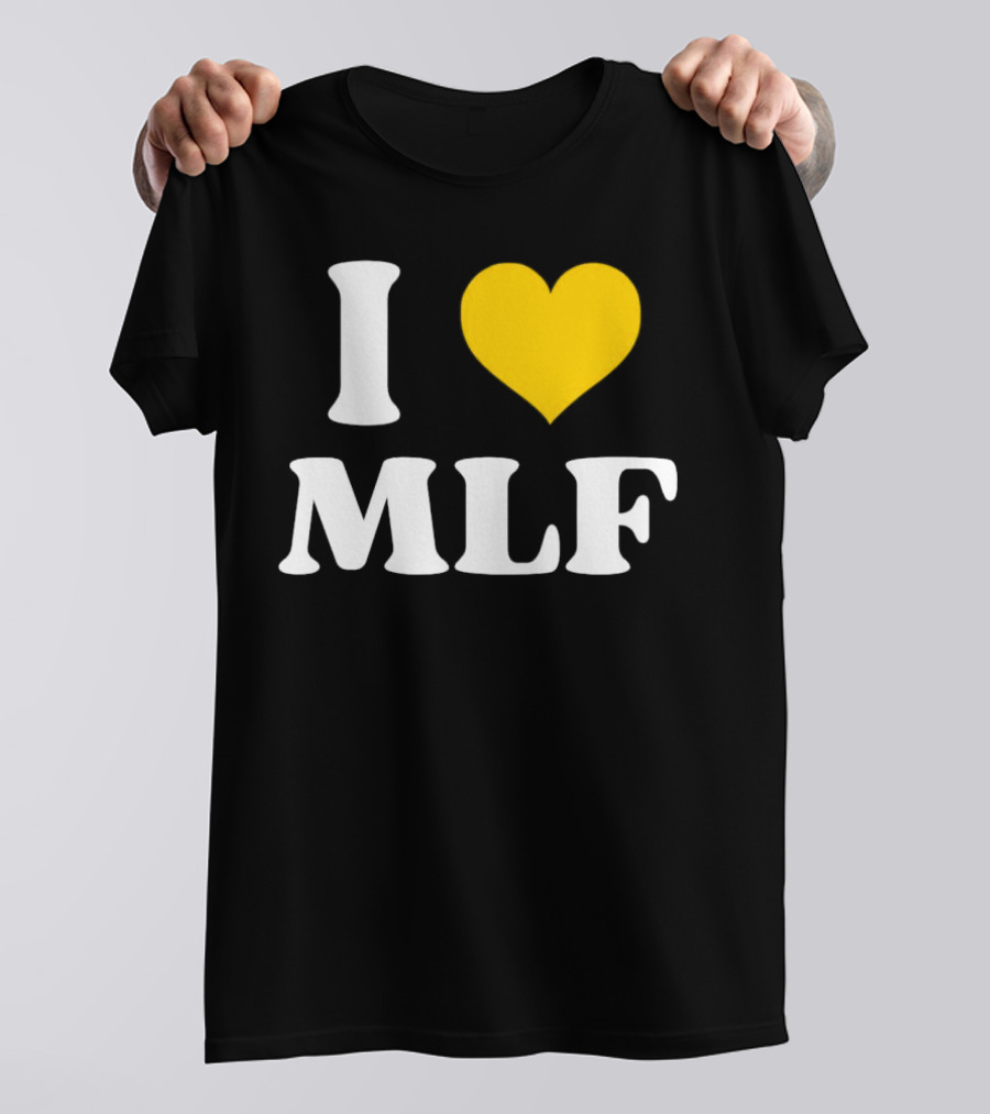 I Love MLF Matt LaFleur Green Bay Packers Fan Gear T-Shirt