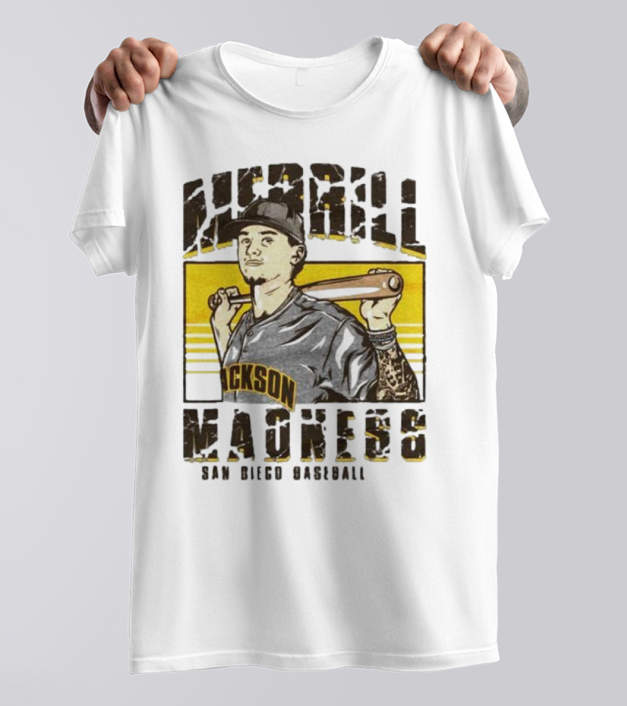 Merrill Madness Jackson San Diego Baseball T-Shirt