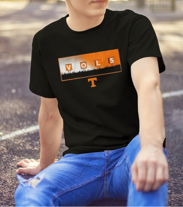 VOLS Tennessee Volunteers Stadium Iconic T Emblem T-Shirt