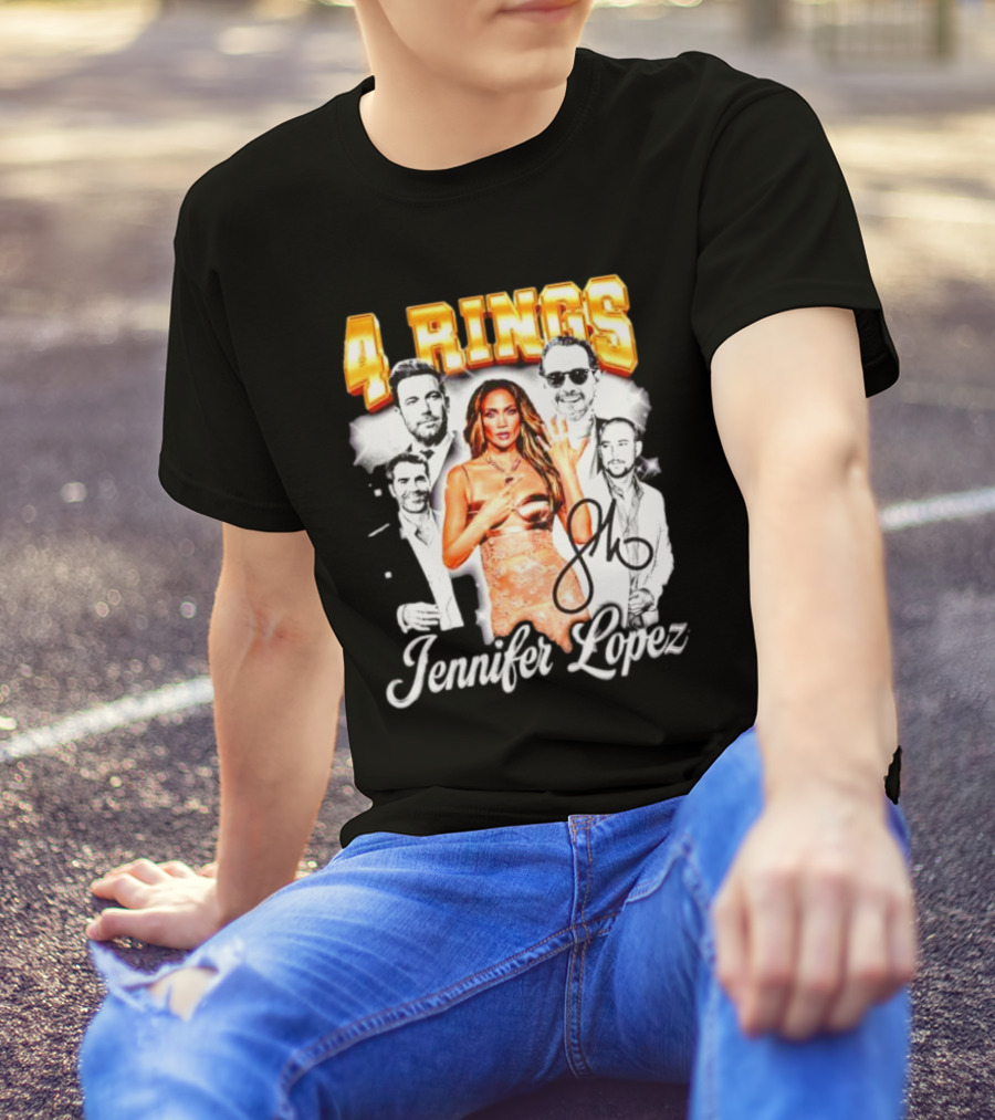 4 Rings Jennifer Lopez Signature T-Shirt