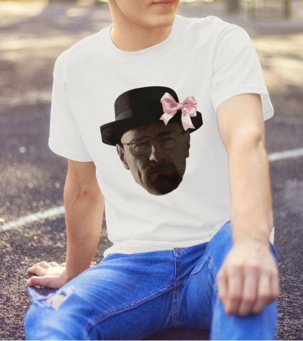 Pink Bow Walter White Heisenberg Breaking Bad T-Shirt