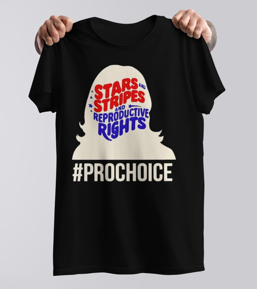Stars And Stripes And Reproductive Rights #ProChoice T-Shirt