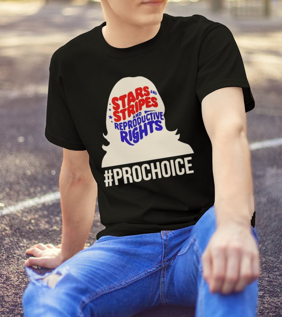 Stars And Stripes And Reproductive Rights #ProChoice T-Shirt