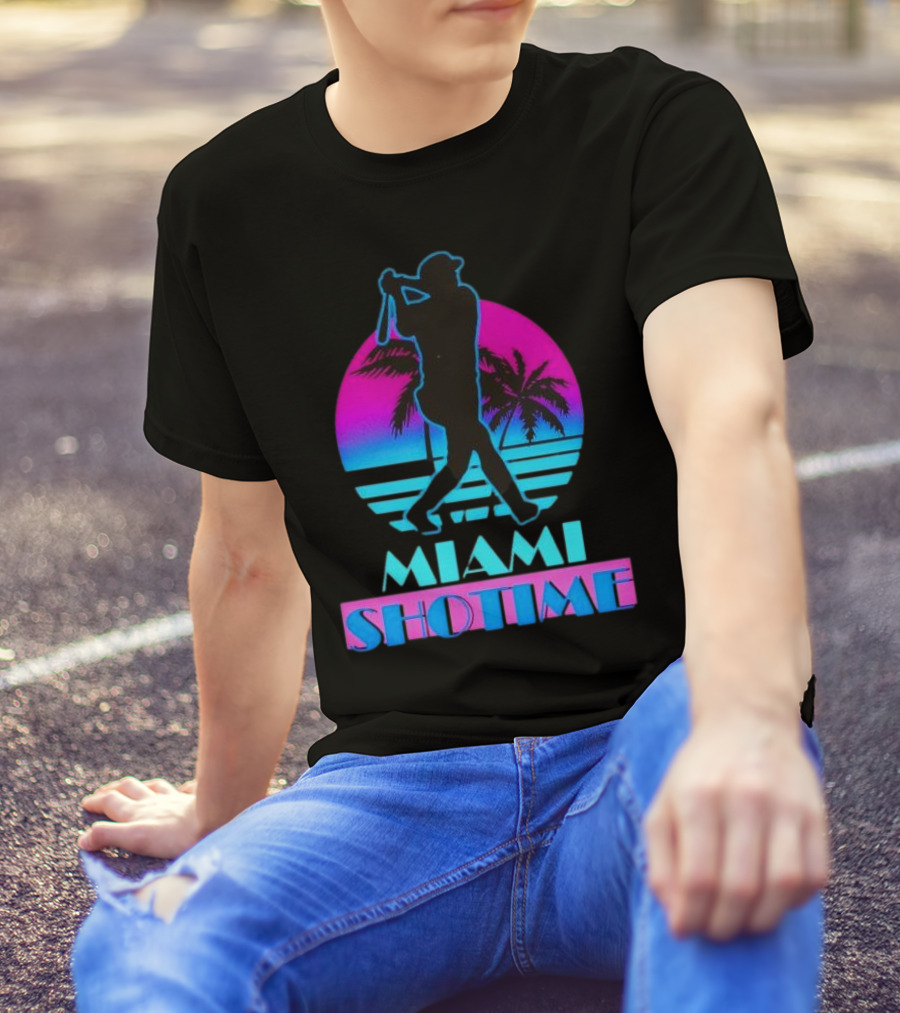 Miami Shotime Shohei Ohtani Los Angeles Dodgers 50 50 Season T-Shirt