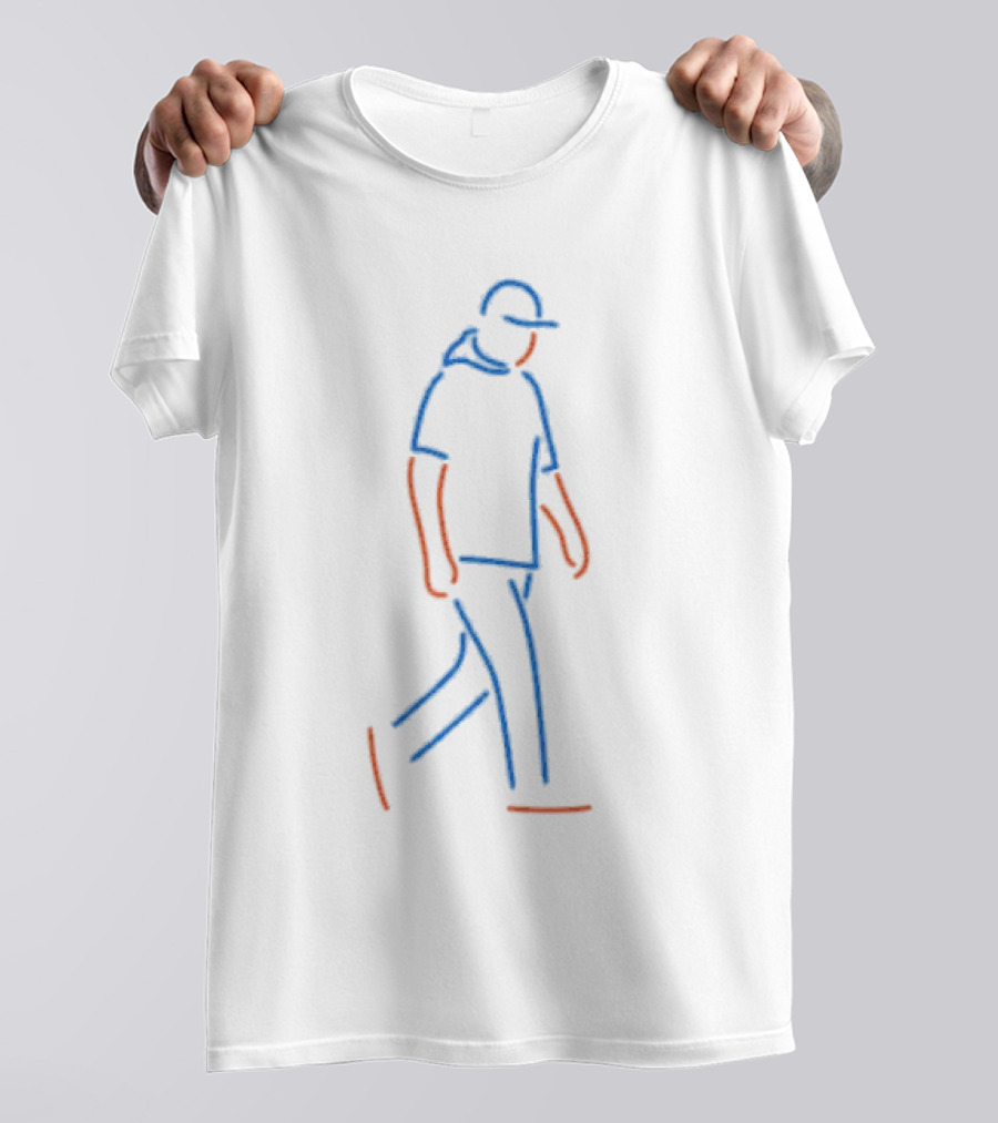 Jeremy Hefner New York Mets Neon Outline T-Shirt