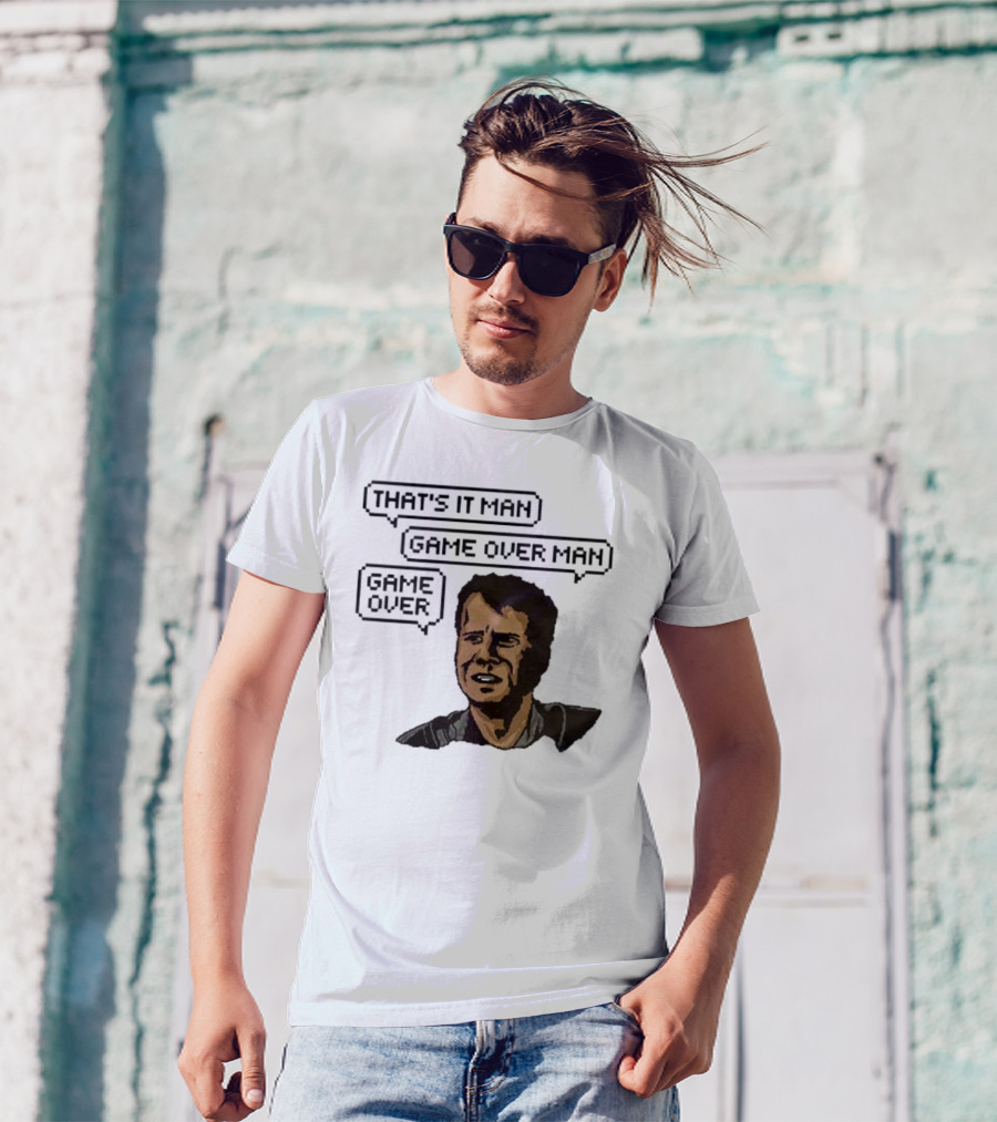 That's It Man Game Over Man Aliens Movie Classic T-Shirt