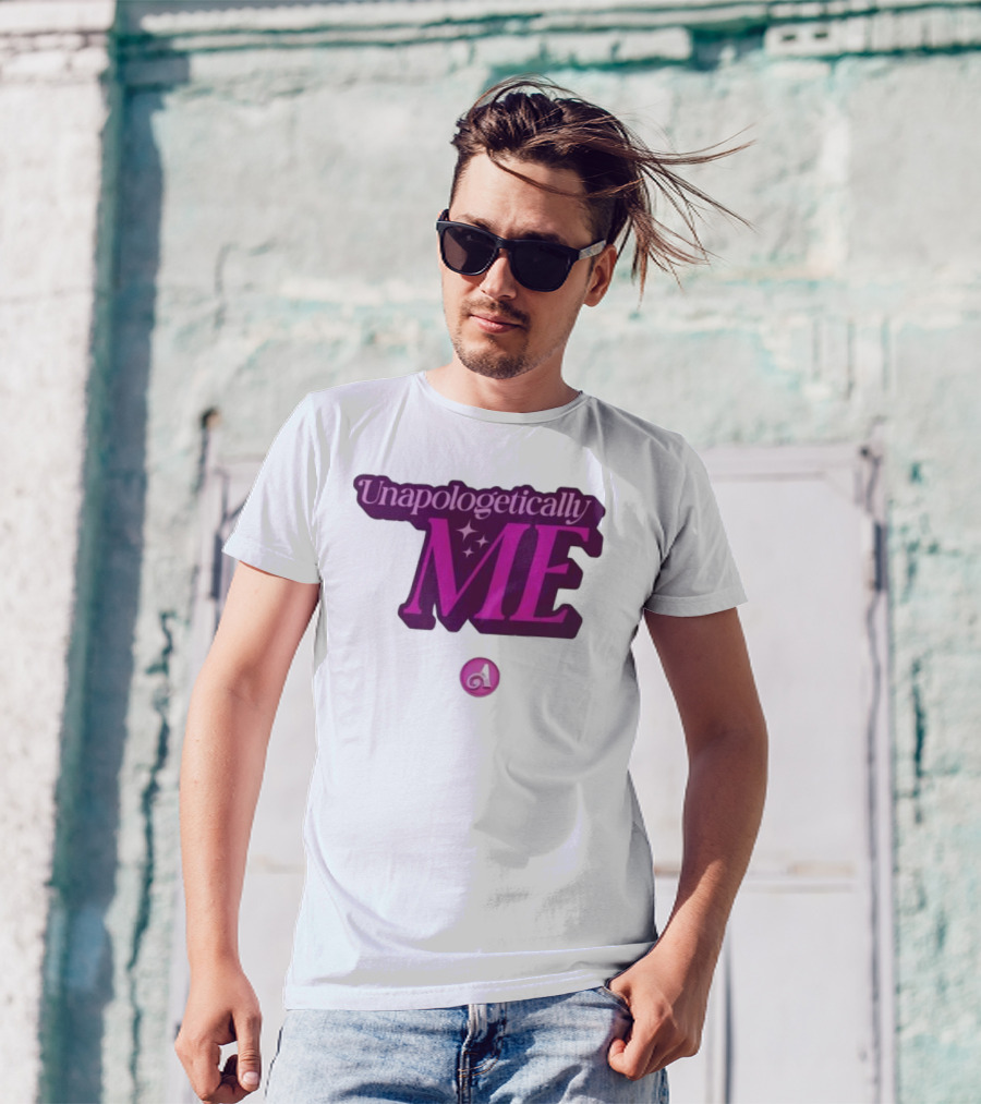 Unapologetically Me A Icon Pink Star T-Shirt