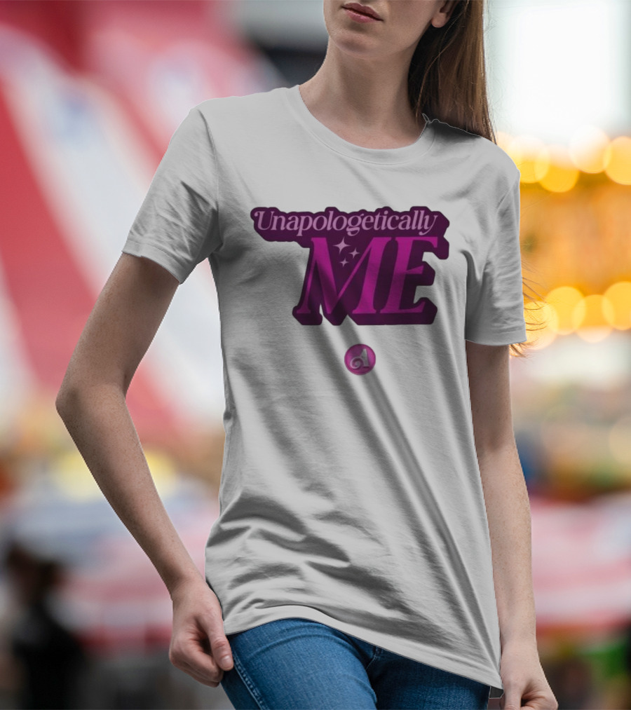Unapologetically Me A Icon Pink Star T-Shirt