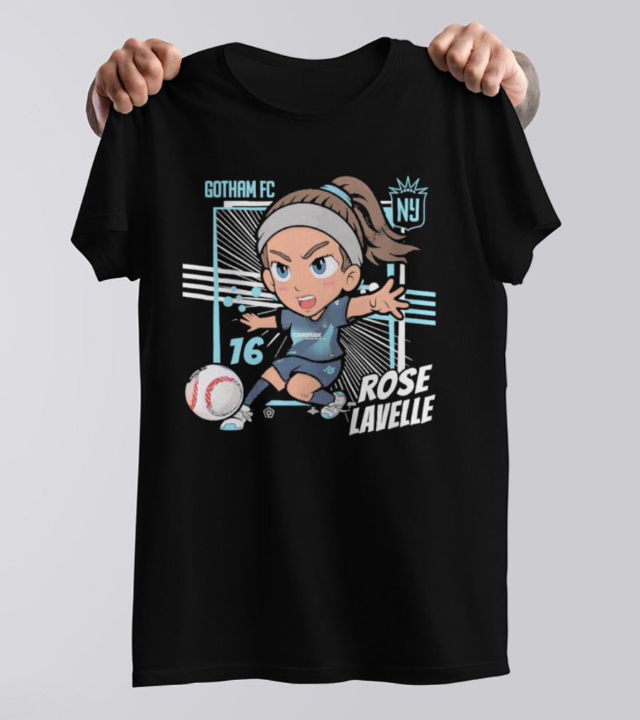 Gotham FC NY Rose Lavelle Chibi 16 T-Shirt