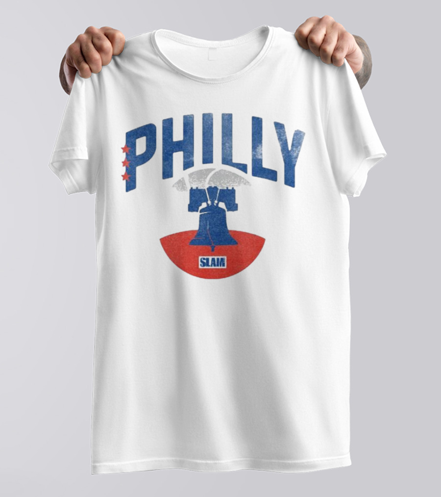 Philly Liberty Bell Slam Stars T-Shirt