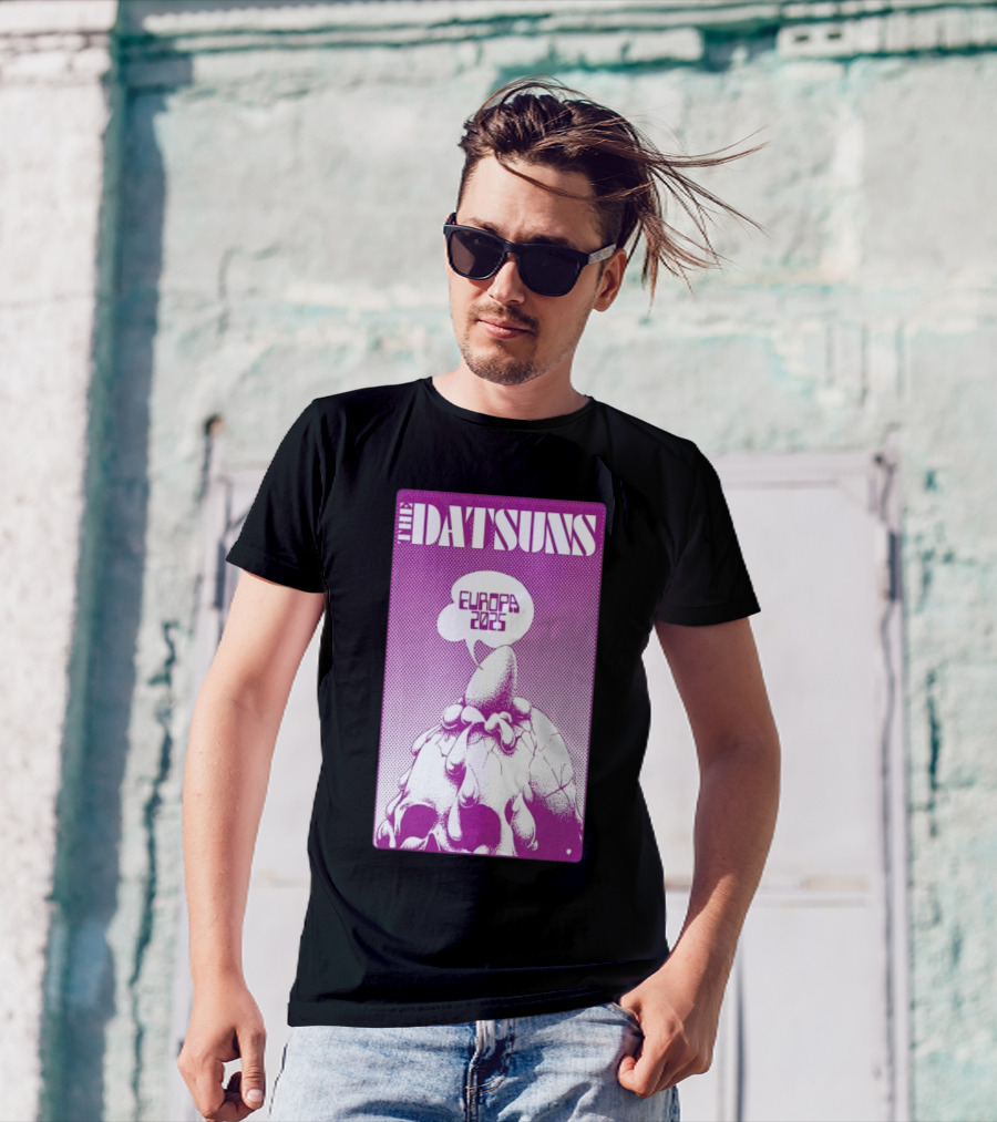 The Datsuns Europa 2025 Skull T-Shirt