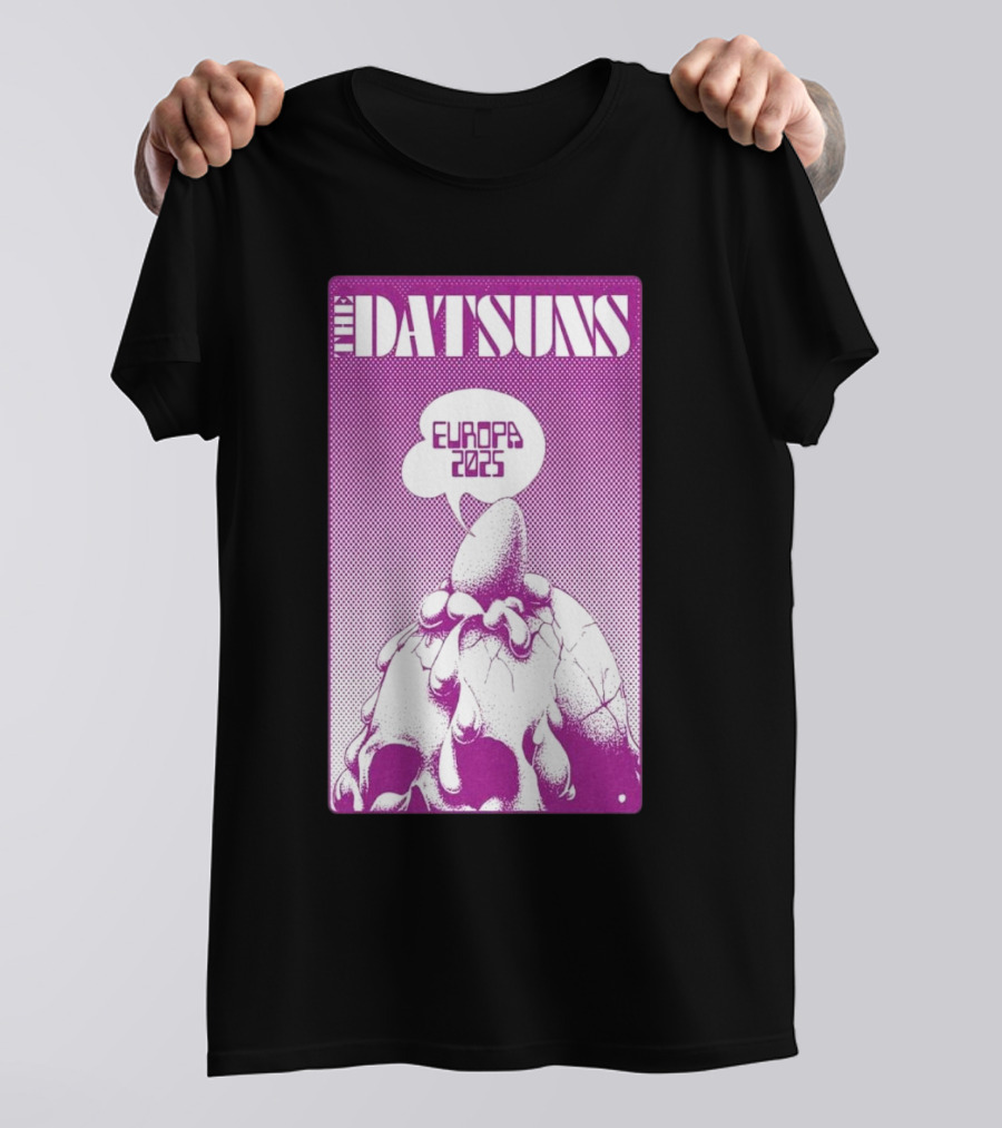 The Datsuns Europa 2025 Skull T-Shirt