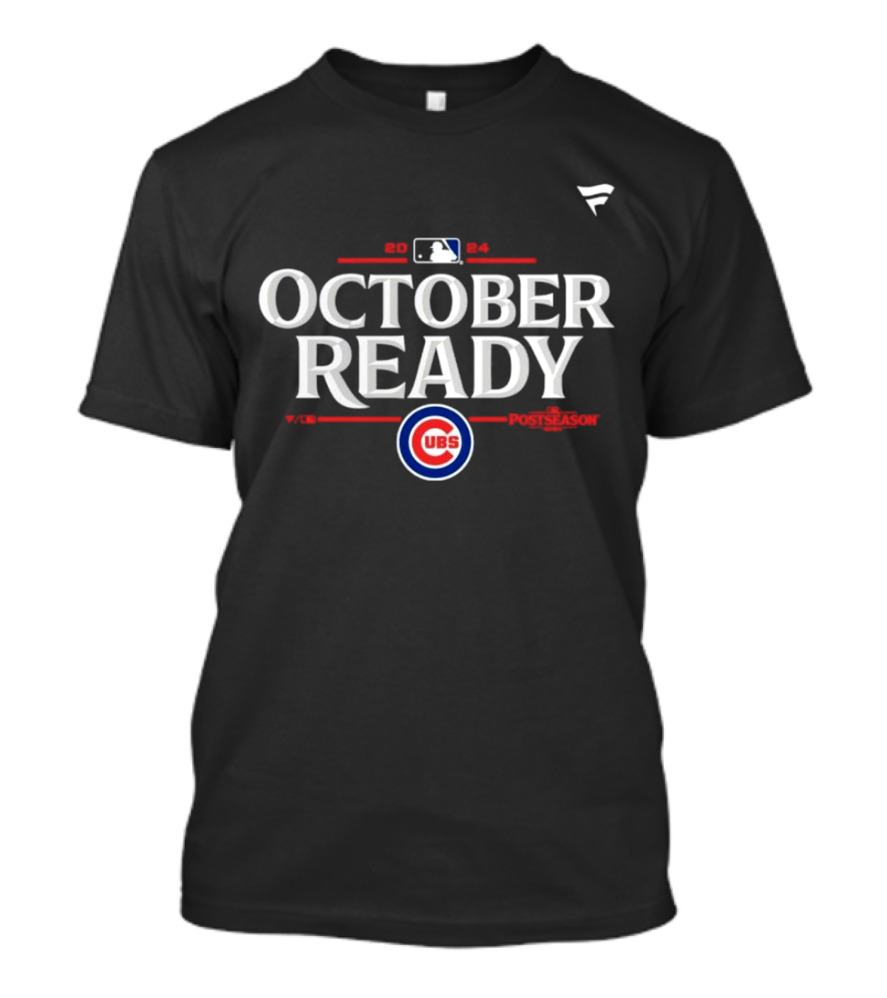 Chicago Cubs 2024 October Ready Postseason T-Shirt