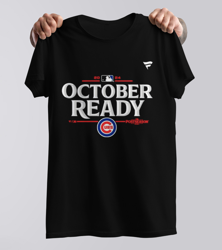 Chicago Cubs 2024 October Ready Postseason T-Shirt