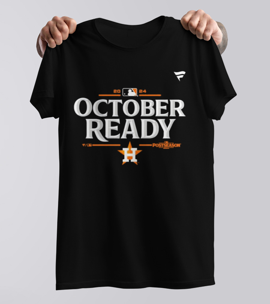 Houston Astros October Ready 2024 MLB Postseason T-Shirt
