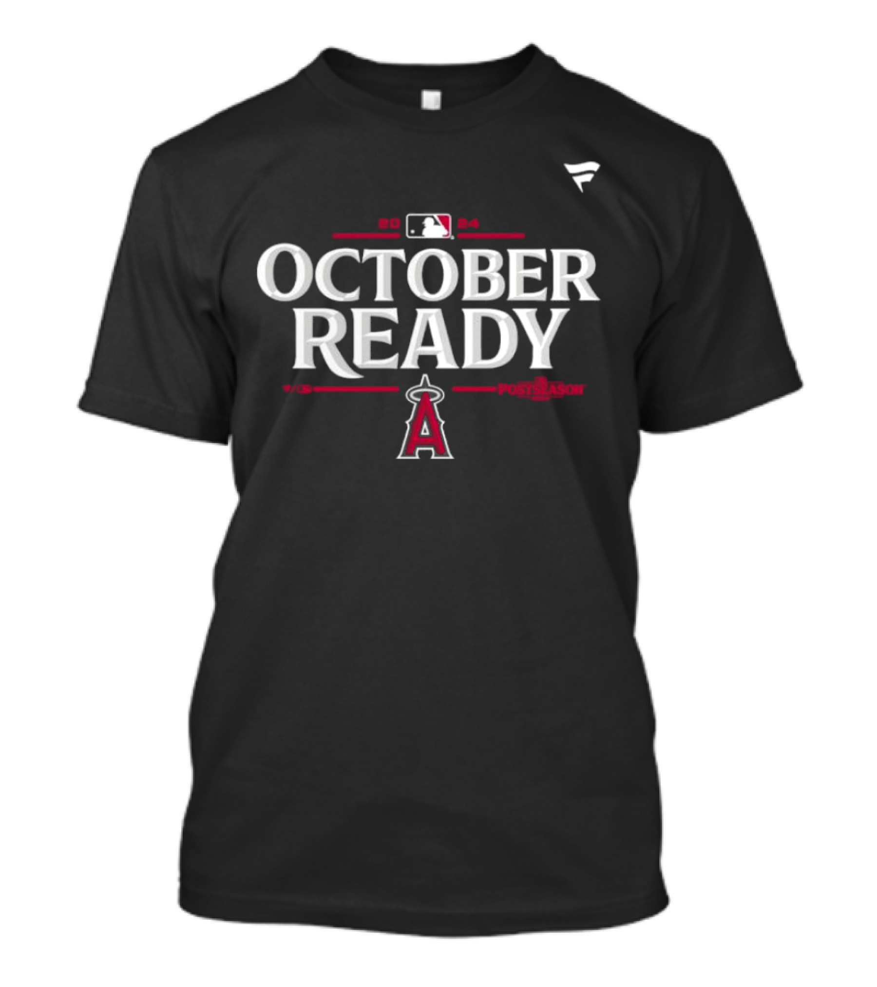 October Ready 2024 Postseason Los Angeles Angels MLB T-Shirt