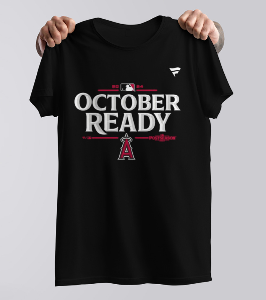 October Ready 2024 Postseason Los Angeles Angels MLB T-Shirt