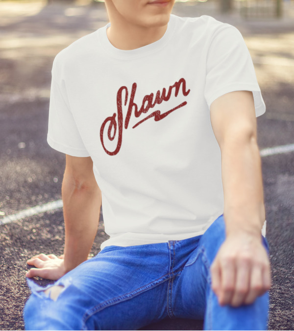 Shawn Mendes Signature Script Shawn T-Shirt