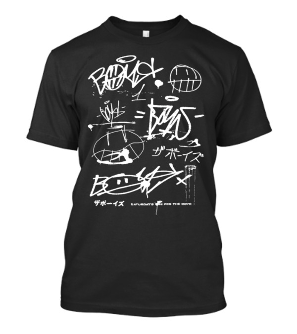 Boys Street Vandal Saturdays Are For The Boys Graffiti T-Shirt