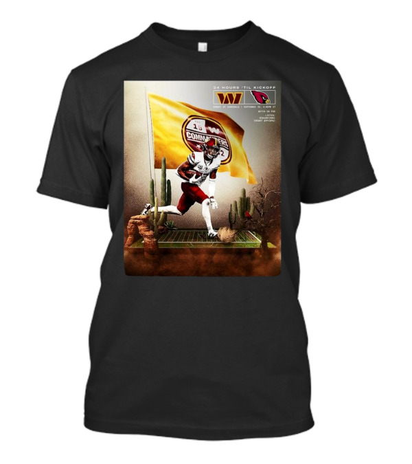 Washington Commanders Cardinals NFL September 29 2024 Showdown T-Shirt