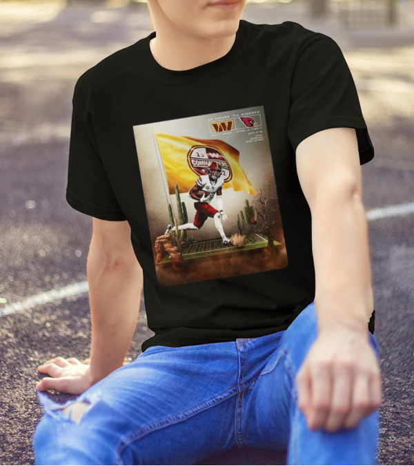 Washington Commanders Cardinals NFL September 29 2024 Showdown T-Shirt