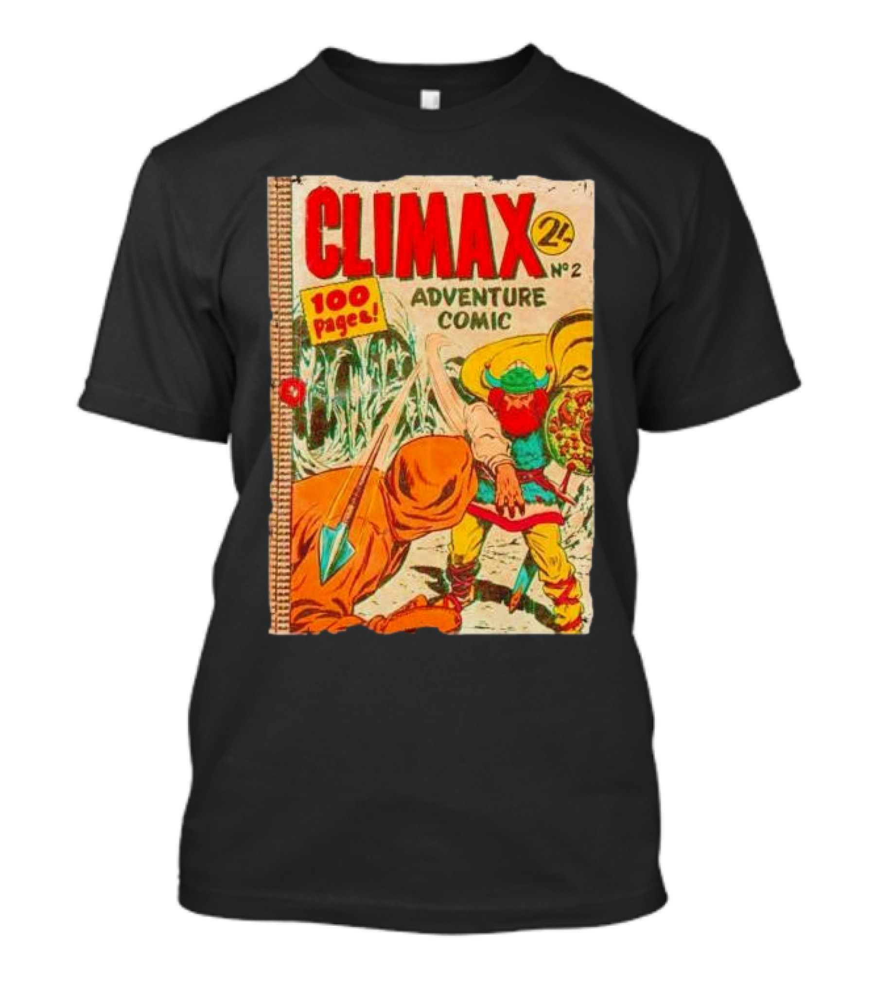 CLIMAX No. 2 100 Pages Adventure Comic 24¢ T-Shirt