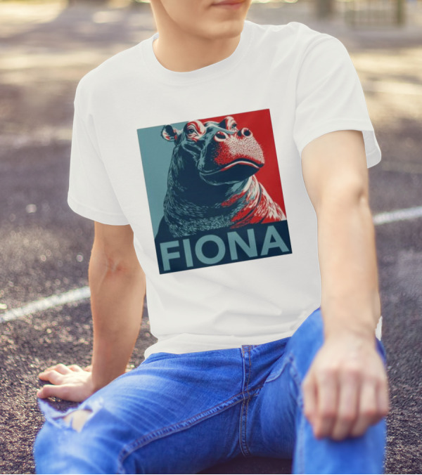 Fiona Hippo Hope Style President Campaign T-Shirt