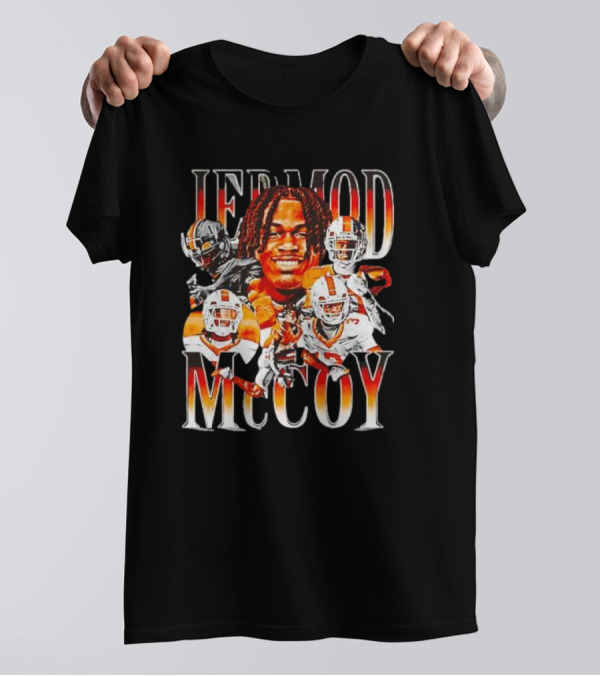 Jermod McCoy Tennessee Volunteers Player College Vintage T-Shirt