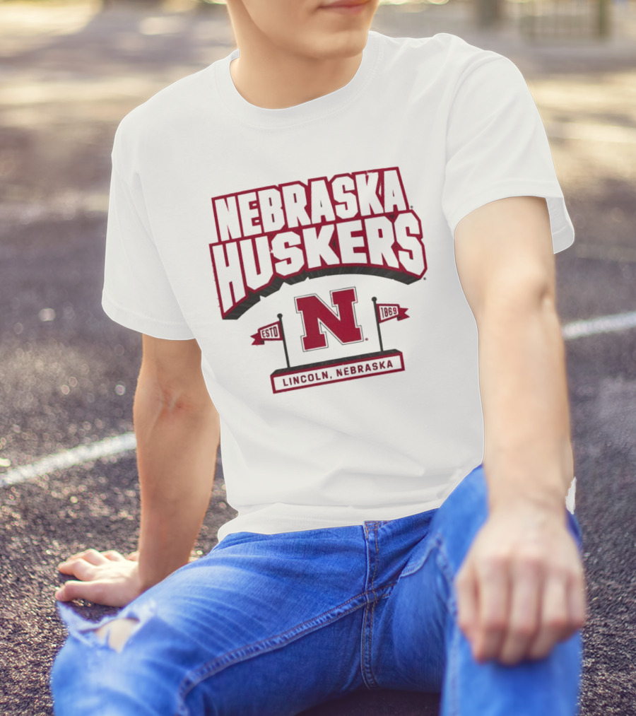 Nebraska Huskers Lincoln Nebraska Estd 1869 N T-Shirt