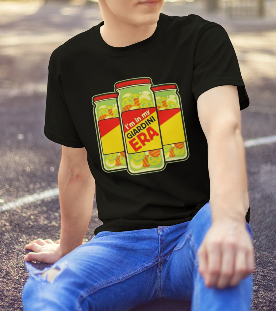 I’m In My Giardini Era Pickles Jar Aesthetic T-Shirt