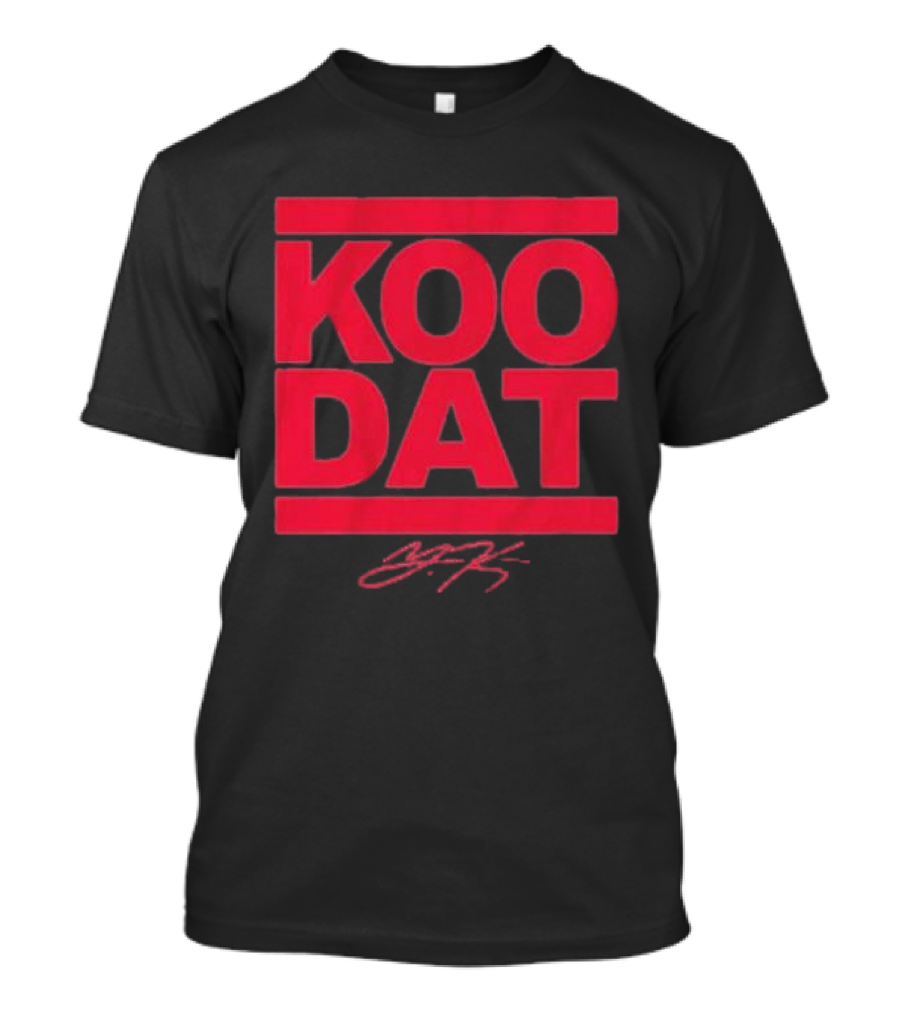 Koo Dat Younghoe Koo Atlanta Falcons Signature T-Shirt