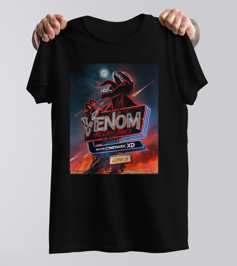 Venom The Last Dance Cinemark XD Exclusive Release October 25 T-Shirt