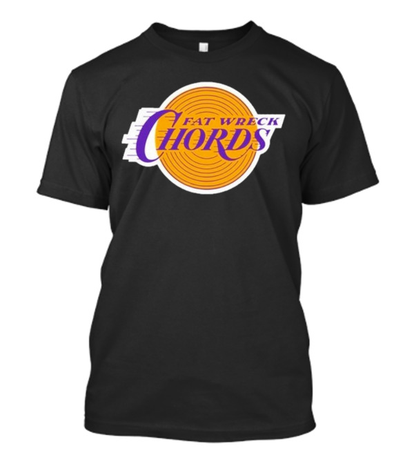 Fat Wreck Chords Los Angeles Lakers Parody San Pedro T-Shirt