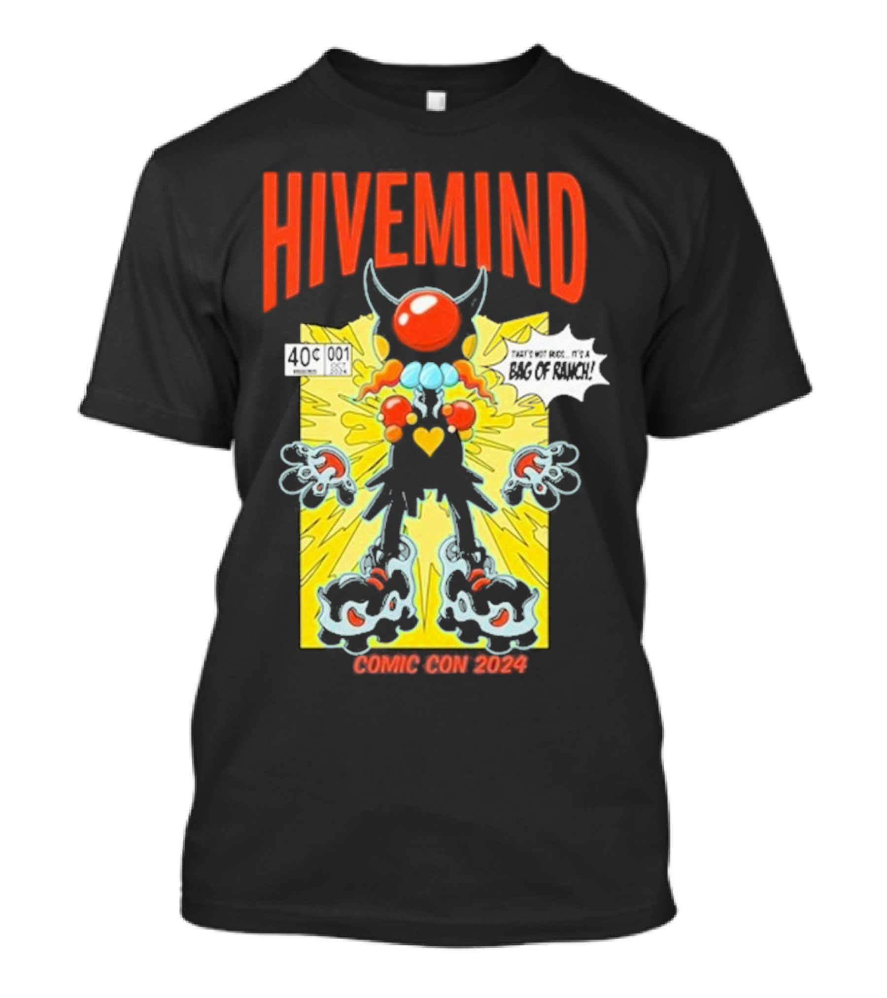 Hivemind Comic Con 2024 That's Not Rock It's A Bag Of Ranch T-Shirt